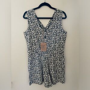 Toad & Co. Sleeveless Romper (Women’s size: medium)
